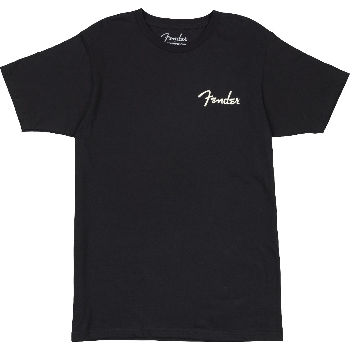 FENDER TEE 9193828306 SMALL - T-SHIRT SUPPORT YOUR LOCAL GUITAR PLAYER BLACK S