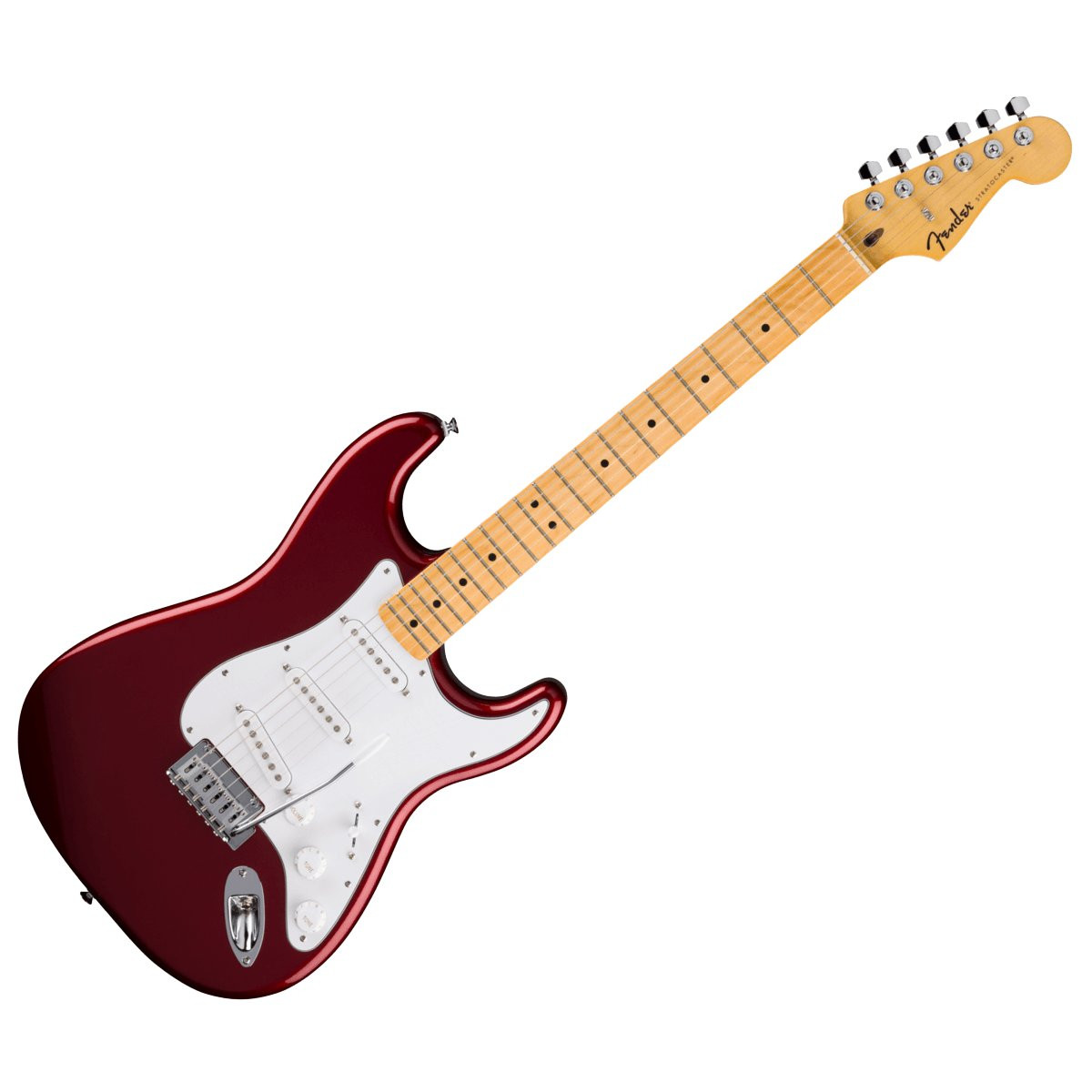 FENDER STRATOCASTER STANDARD MN WPG CND - GITAAR ELEKTRISCH CANDY COLA MAPLE FINGERBOARD