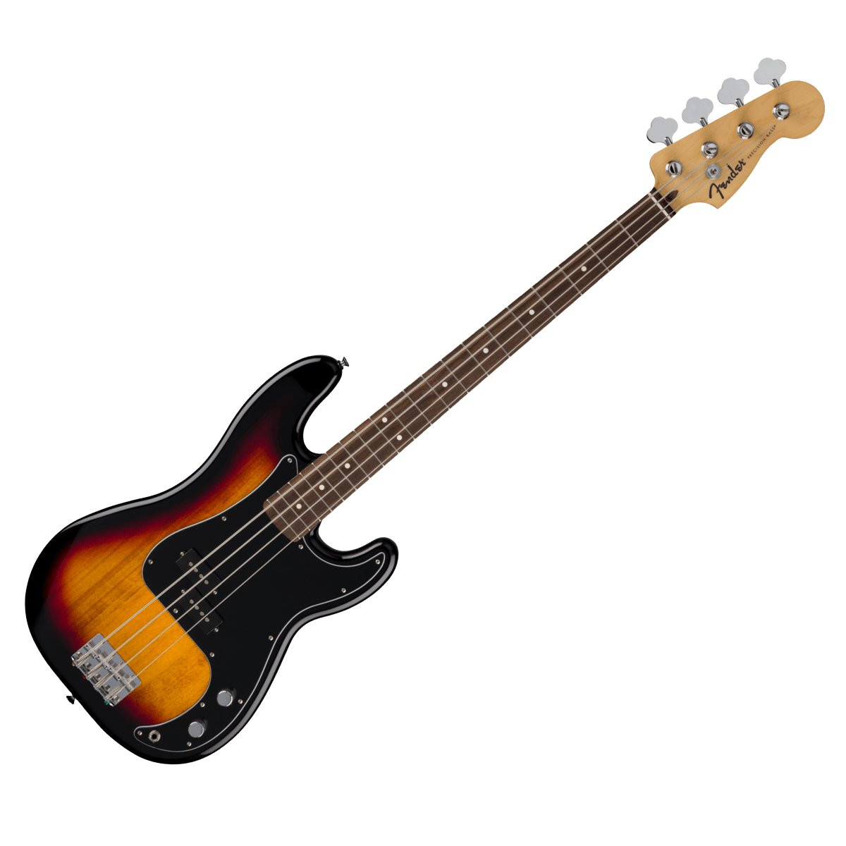 FENDER PRECISION BASS STANDARD LRL BPG 3TS - BASGITAAR 3-COLOR SUNBURST LAUREL FINGERBOARD