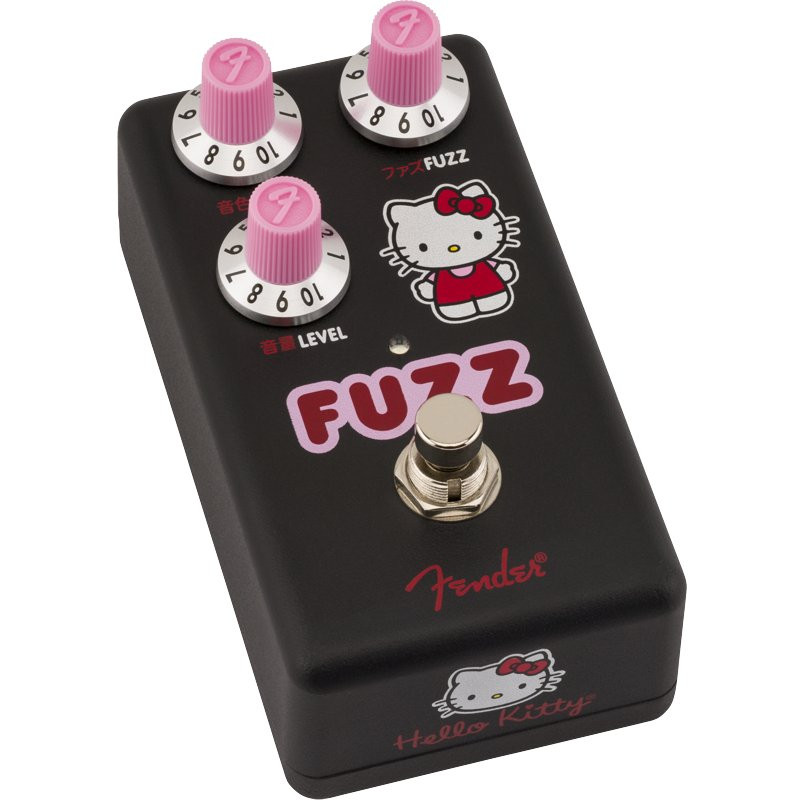 FENDER X HELLO KITTY FUZZ PEDAL BLACK - GITAAREFFECT FUZZ