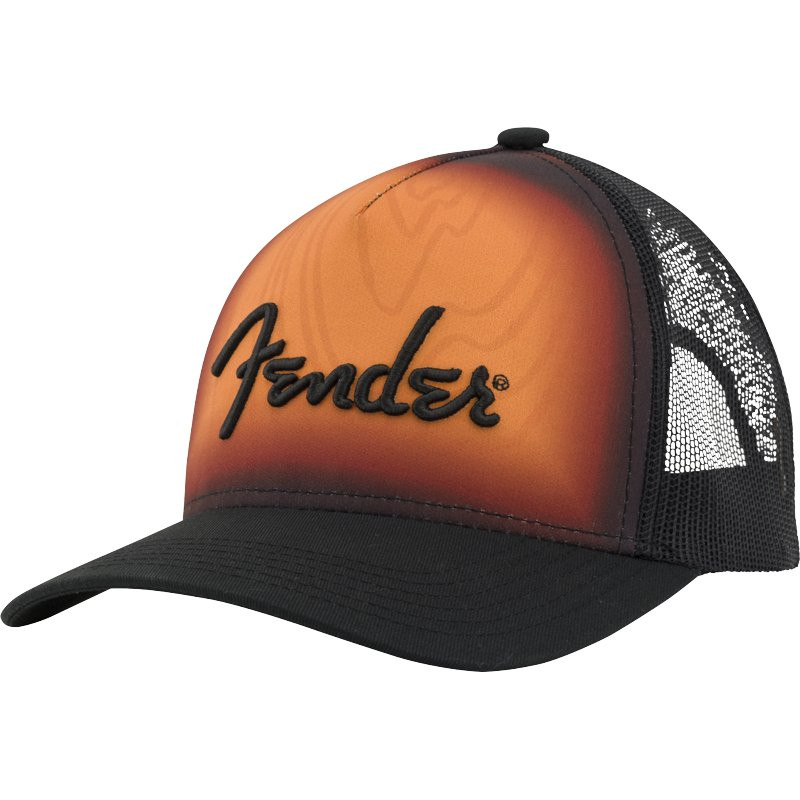 FENDER STRETCH CAP SUNBURST HAT + LOGO - PET MULTI-COLOR ONE SIZE FITS MOST