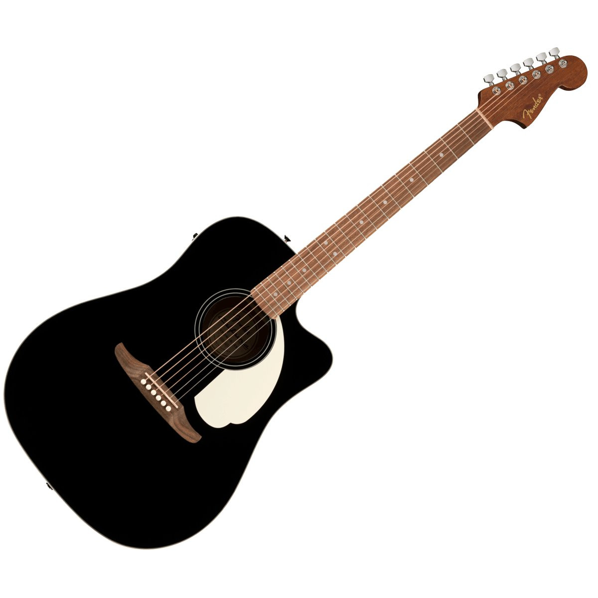 FENDER REDONDO CALIFORNIA STANDARD CE IPG BLK - GITAAR WESTERN DREADNOUGHT ZWART + EQ CA