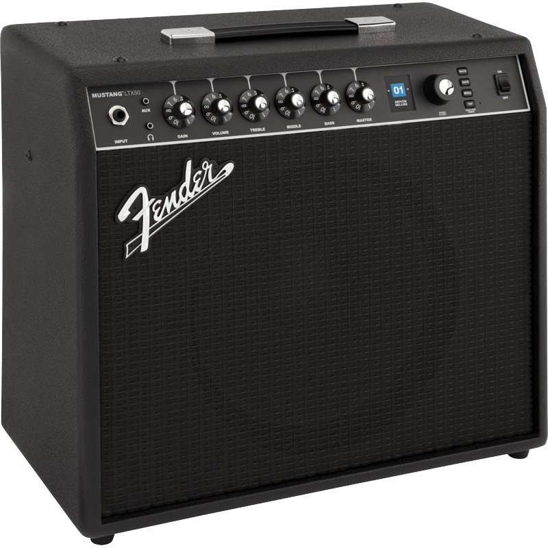 FENDER MUSTANG LTX50 - GITAARVERSTERKER 50W 12"CELESTION G12P-80 50 AMP/EFX