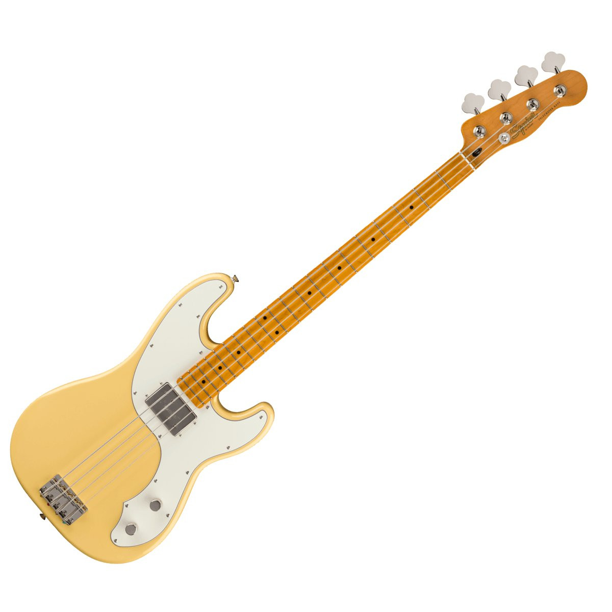 FENDER TELECASTER BASS CLASSIC VIBE MN PPG VWT - BASGITAAR VINTAGE WHITE MAPLE FINGERBOARD