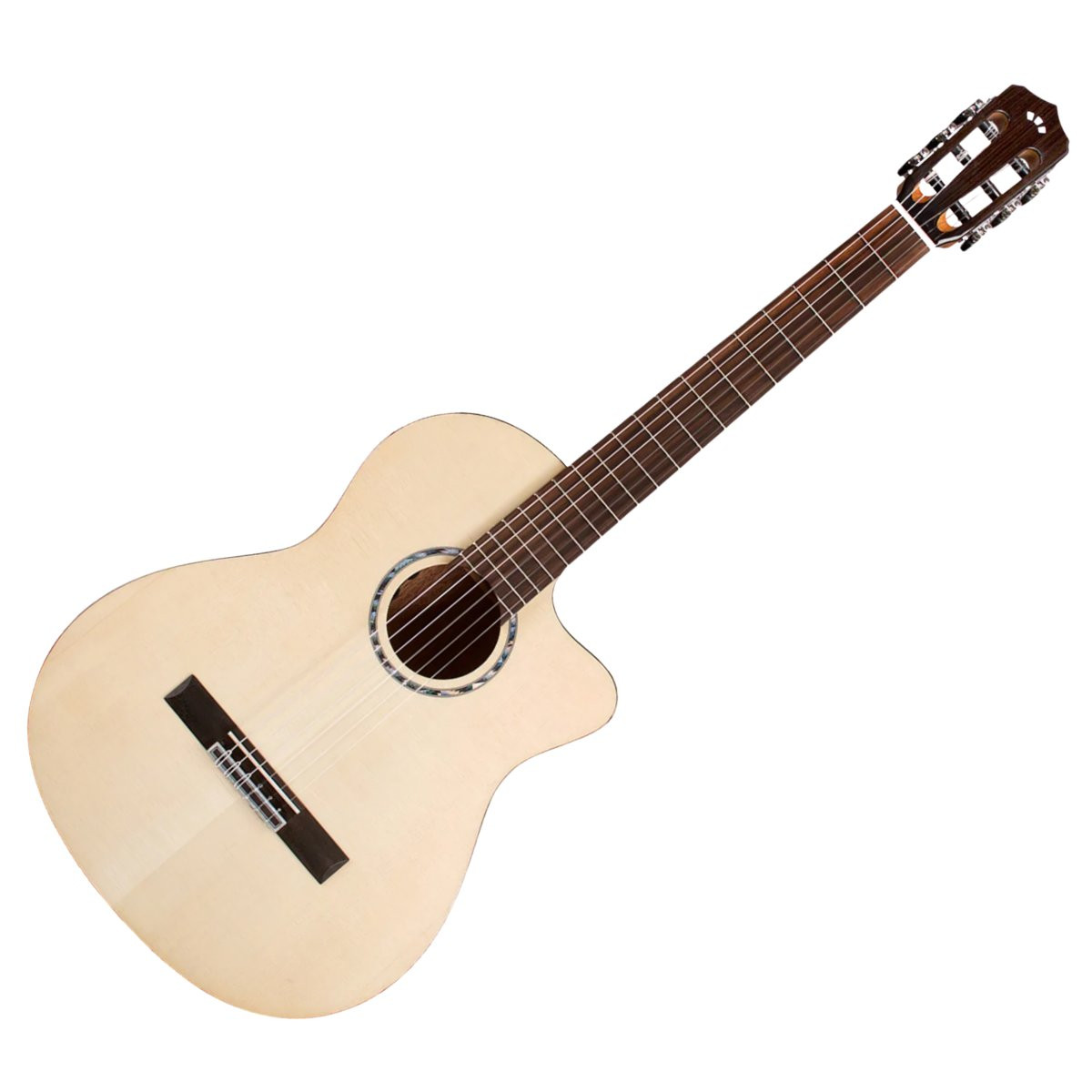 CORDOBA FUSION 5 SOLID TOP - GITAAR KLASSIEK CROSSOVER NATURAL + EQ CA