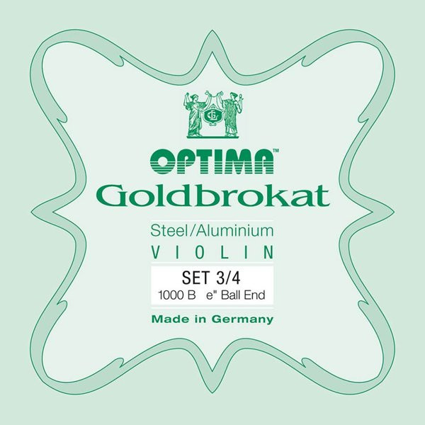 OPTIMA 1000-34 BALL END - SNAREN VIOOL 3/4 STEEL & ALUMINIUM