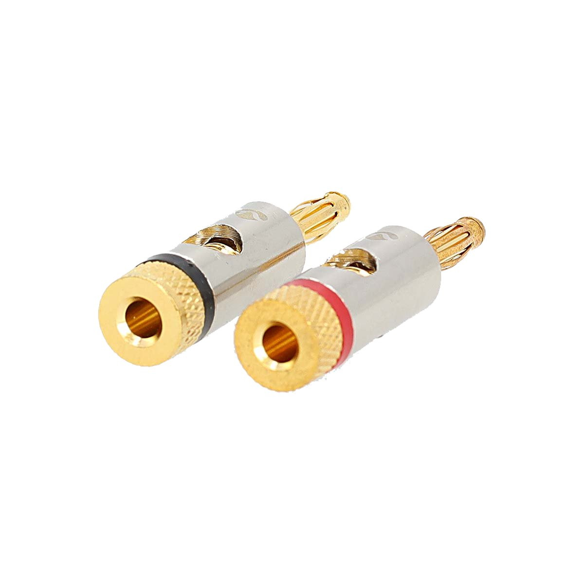 NEDIS CATB26900GD PER/PAAR - PLUG BANAAN VERGULD RECHT