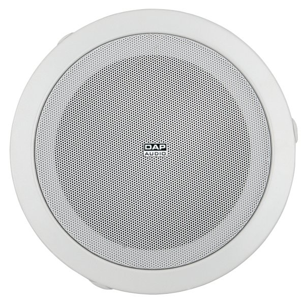 DAP CS-56 - PLAFONDLUIDSPREKER 5" 6W 100V WIT