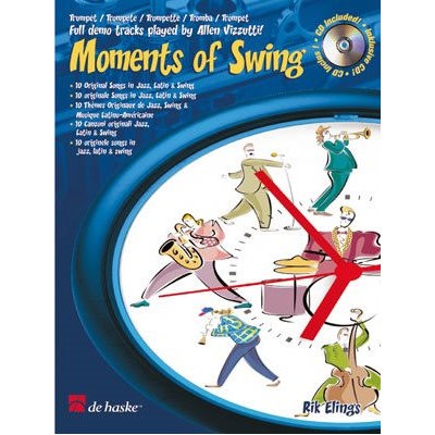 ELINGS, RIK - MOMENTS OF SWING TROMPET + CD 