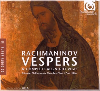 ESTONIAN PHILHARMONIC CHAMBER CHOIR - RACHMANINOV - ALL-NIGHT VIGIL (VESPERS OP.37)