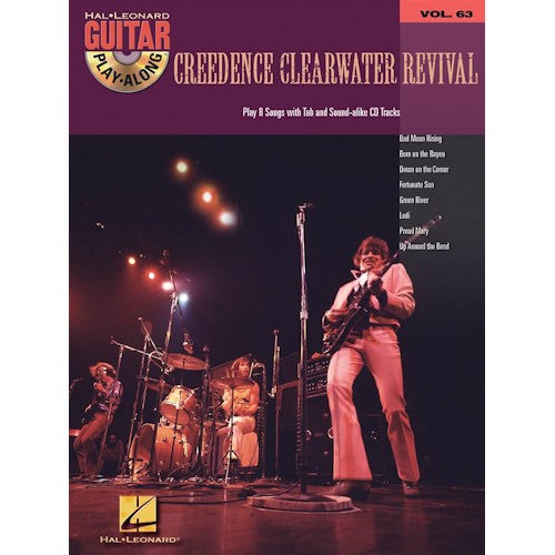 CREEDENCE CLEAR WATER REVIVAL - GUITAR PLAYALONG 63 + CD