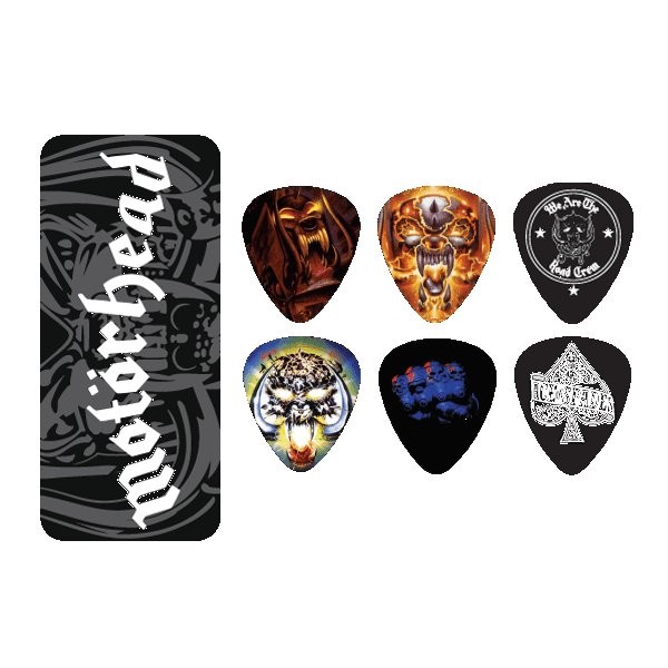 DUNLOP MHPT03 DOOSJE MET 6 STUKS - PLECTRUM MOTORHEAD