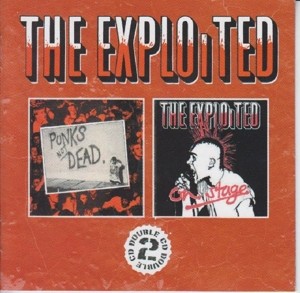 EXPLOITED - PUNK'S NOT DEAD/ON STAGE - cd