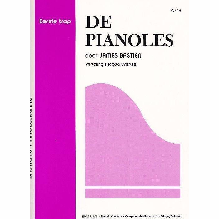BASTIEN, JAMES - DE PIANOLES DEEL 1 (EVERTSE) - bladmuziek