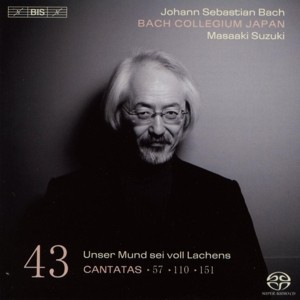 BACH, J.S. - CANTATAS VOL.43 - cd