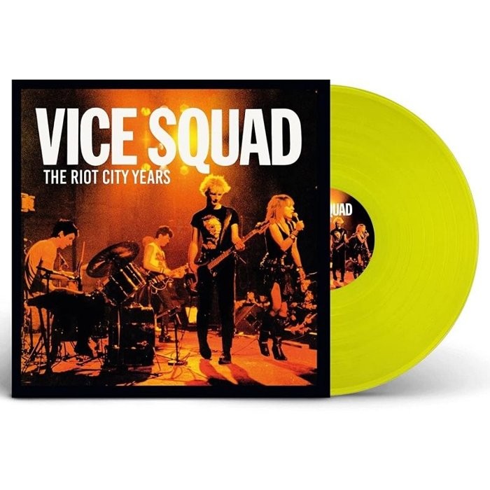 VICE SQUAD - RIOT CITY YEARS -COLOURED- - Lp