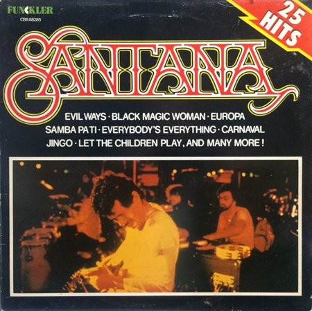 SANTANA - 25 HITS - Lp, 2e hands