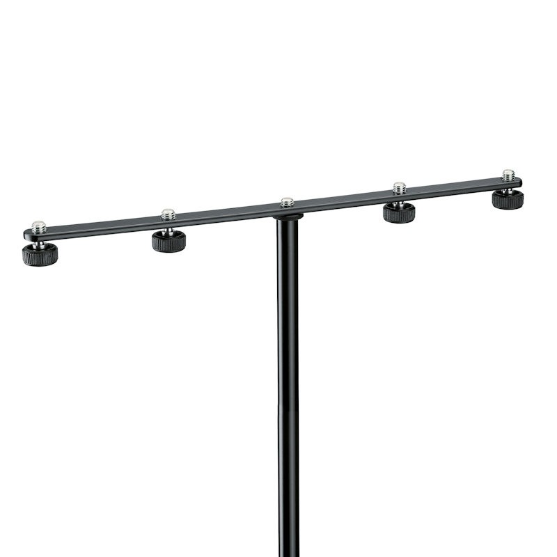 KONIG & MEYER 23600-300-55 MICROPHONE BAR - MICROFOON STANG VOOR 5 MICROFOONS