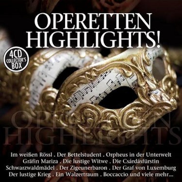 VARIOUS - OPERETTEN-HIGHLIGHTS  4CD