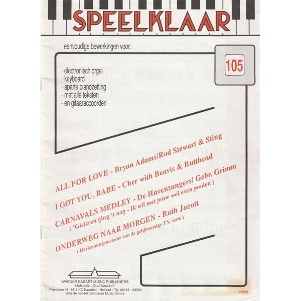 BLADMUZIEK - SPEELKLAAR 105