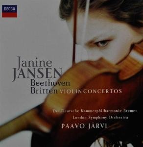 JANSEN JANINE/JAERVI - BEETHOVEN & BRITTEN CD+DVD