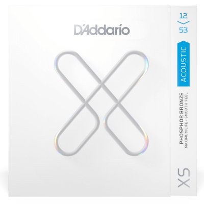 D'ADDARIO XSAPB1253 ACOUSTIC LIGHT - SNAREN 012-053 PHOSPHOR BRONZE COATED