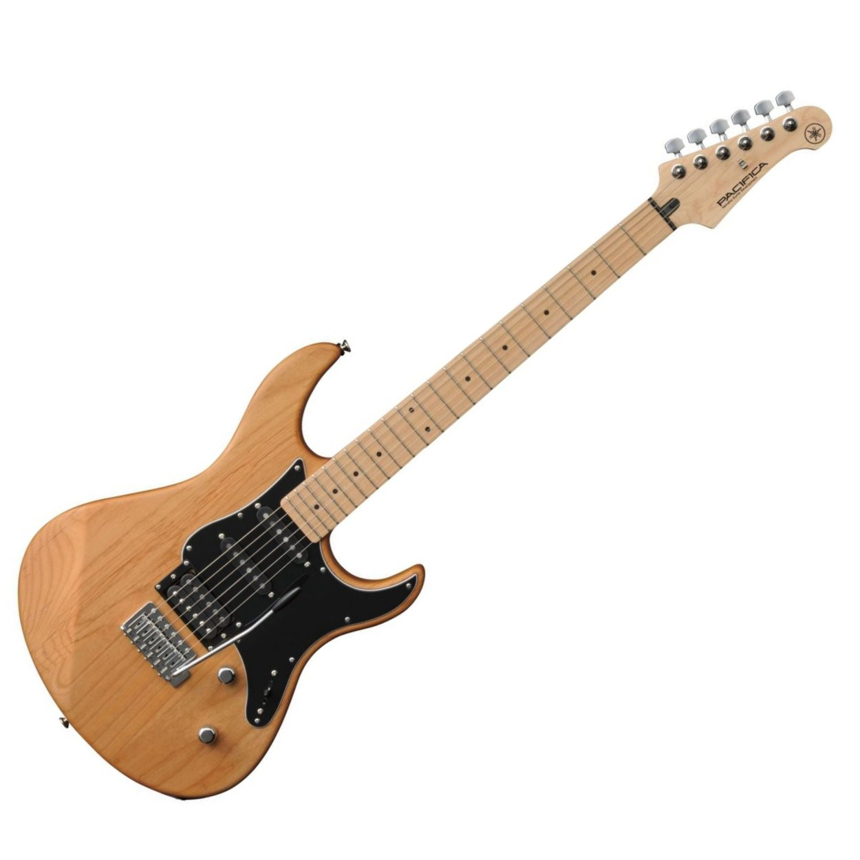 YAMAHA PACIFICA 112VMX YNS YELLOW NATURAL SATIN - GITAAR ELEKTRISCH ALNICO HSS BLACK PICKGUARD