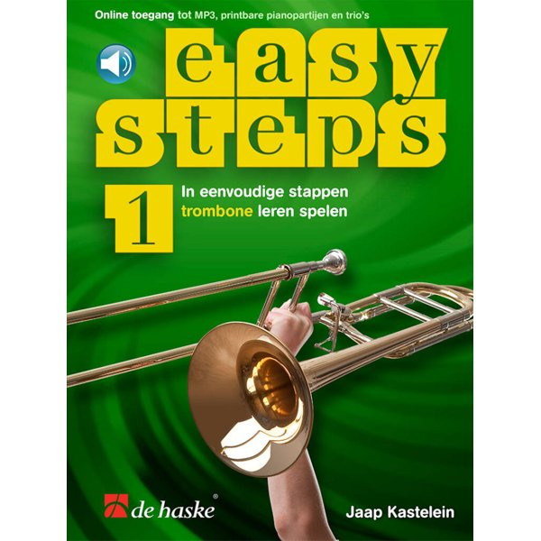 KASTELEIN, JAAP - EASY STEPS 1 TROMBONE + AUDIO ONLINE