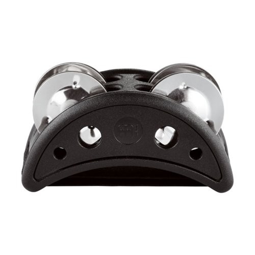 MEINL CFJS2S-BK CAJON FOOT TAMBOURINE BLACK