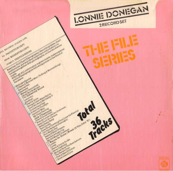 DONEGAN, LONNIE - THE FILE SERIES -2 VINYL-