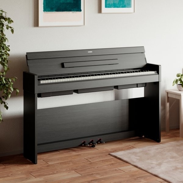 YAMAHA YDP-S35B BLACK WALNUT - PIANO DIGITAAL WALNOOT 3 PEDALEN