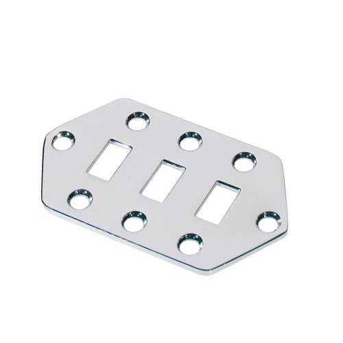 BOSTON CP-JG1-C CHROOM - CONTROL SWITCH PLATE JAG MODEL