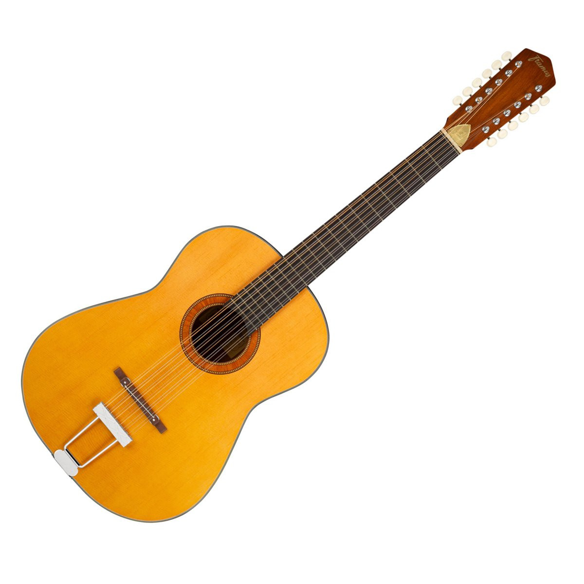 FRAMUS VINTAGE 05/024 HOOTENANNY 12-STRING - GITAAR WESTERN VINTAGE TINTED SATIN + KOFFER