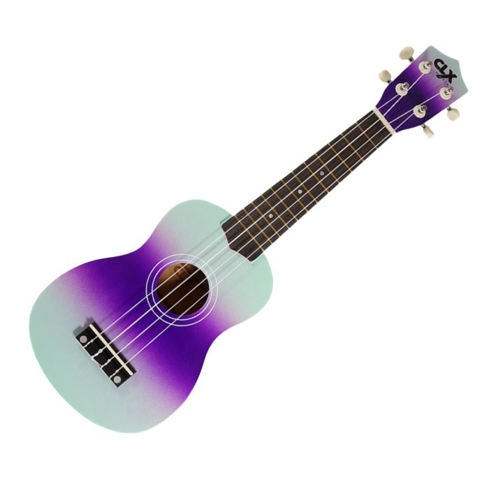 CLX CALISTA 21 DC1 - UKELELE SOPRAAN MINT & PURPLE