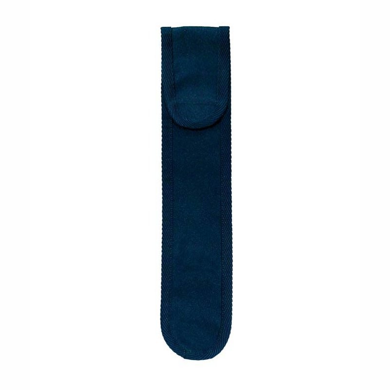 BOSTON RB-01-DB - BLOKFLUITTAS DONKER BLAUW MET VELCRO FLAP