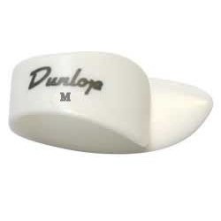 DUNLOP 9012 - PLECTRUM DUIM MEDIUM LINKHANDIG WIT