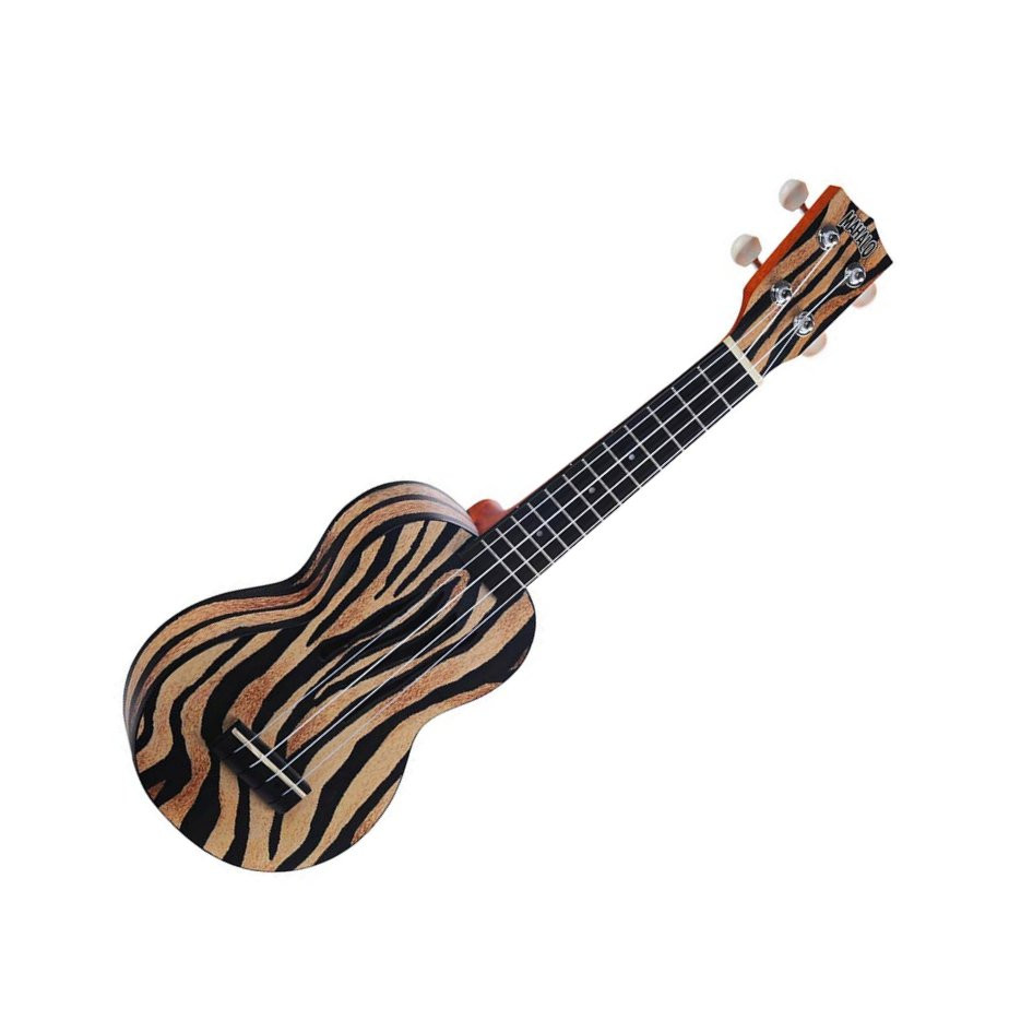 MAHALO ART SERIES MA1ZE - UKELELE SOPRAAN ZEBRA + TAS