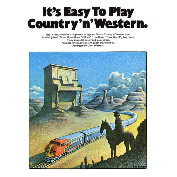 WATTERS, CYRIL - IT'S EASY TO PLAY COUNTRY 'N' WESTERN - PIANO