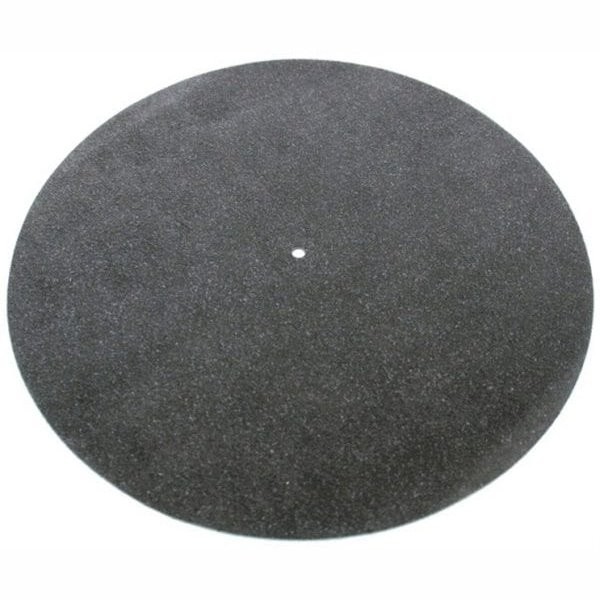 TONAR 5978 BLACK LEATHER TURNTABLE MAT