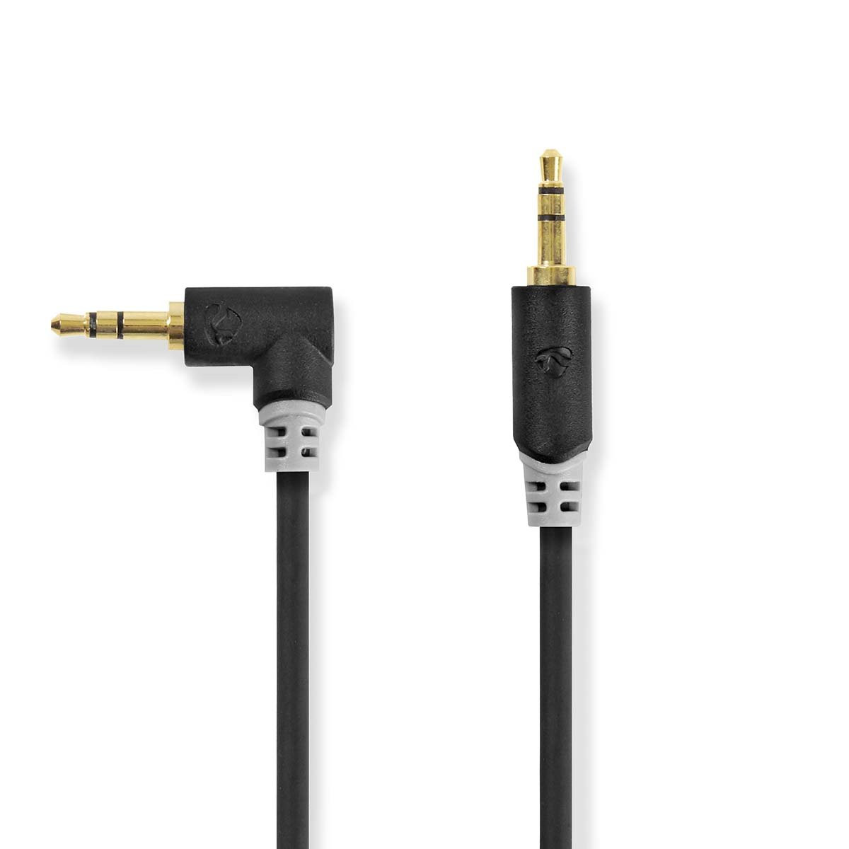 NEDIS CABW22600AT10 - KABEL JACK 3.5 STEREO 1X HAAKS VERGULD 1 METER