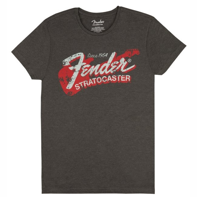 FENDER TEE 9193010536 SMALL - T-SHIRT CHARCOAL GREY STRAT '54 S