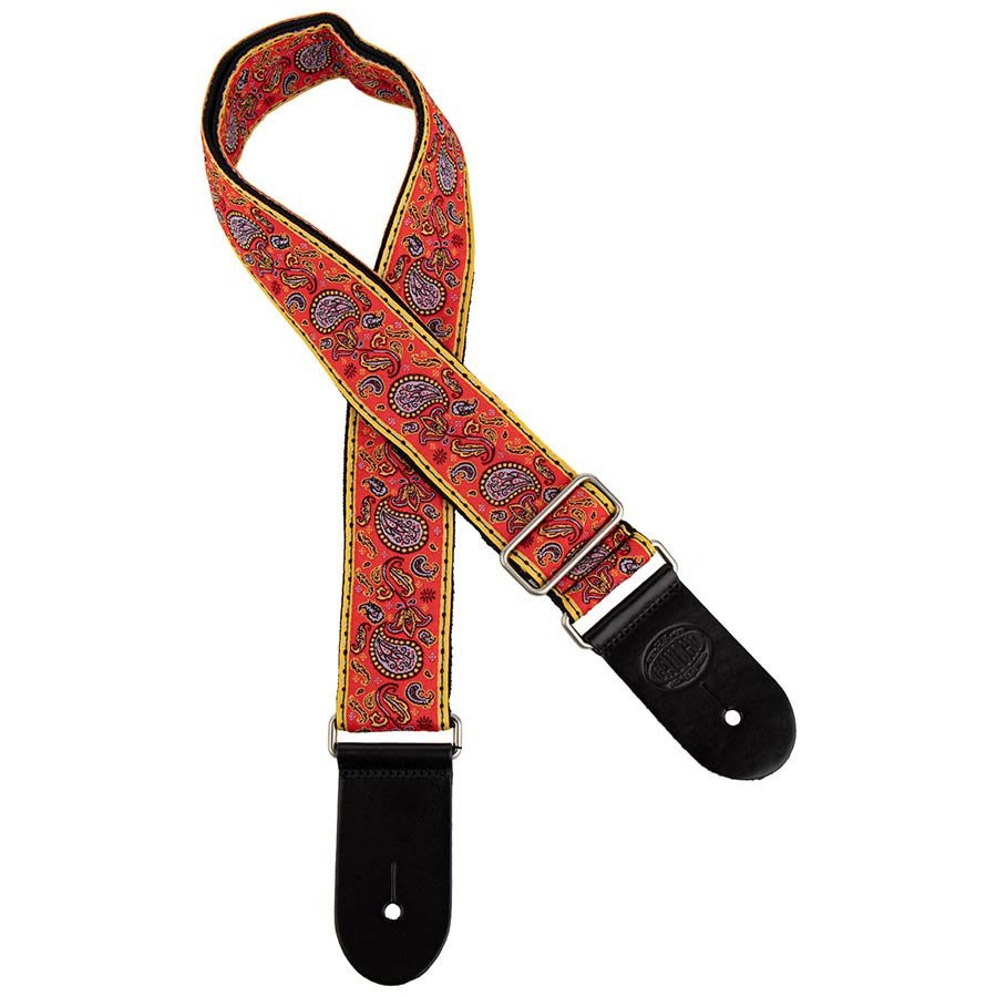 GAUCHO GST-196-07 TRADITIONAL SERIES MULTI COLORS - GITAARRIEM 2" JACQUARD GEWEVEN