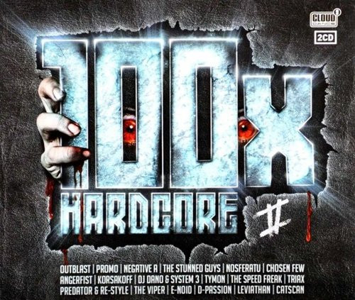 VARIOUS - 100 X HARDCORE - 2 - 2cd
