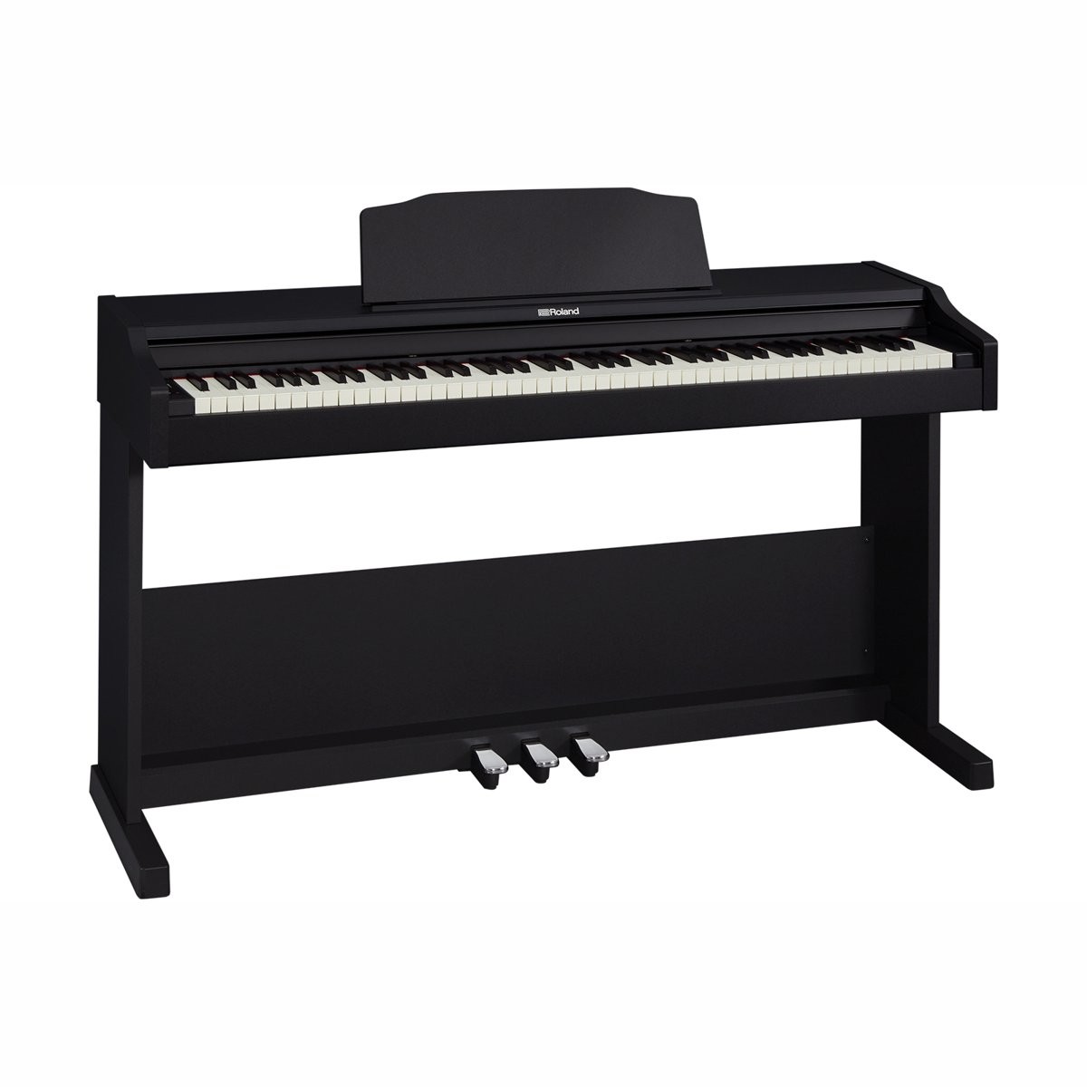 ROLAND RP102-BK BLACK - PIANO DIGITAAL 88 GEWOGEN TOETSEN + MEUBEL & KLEP