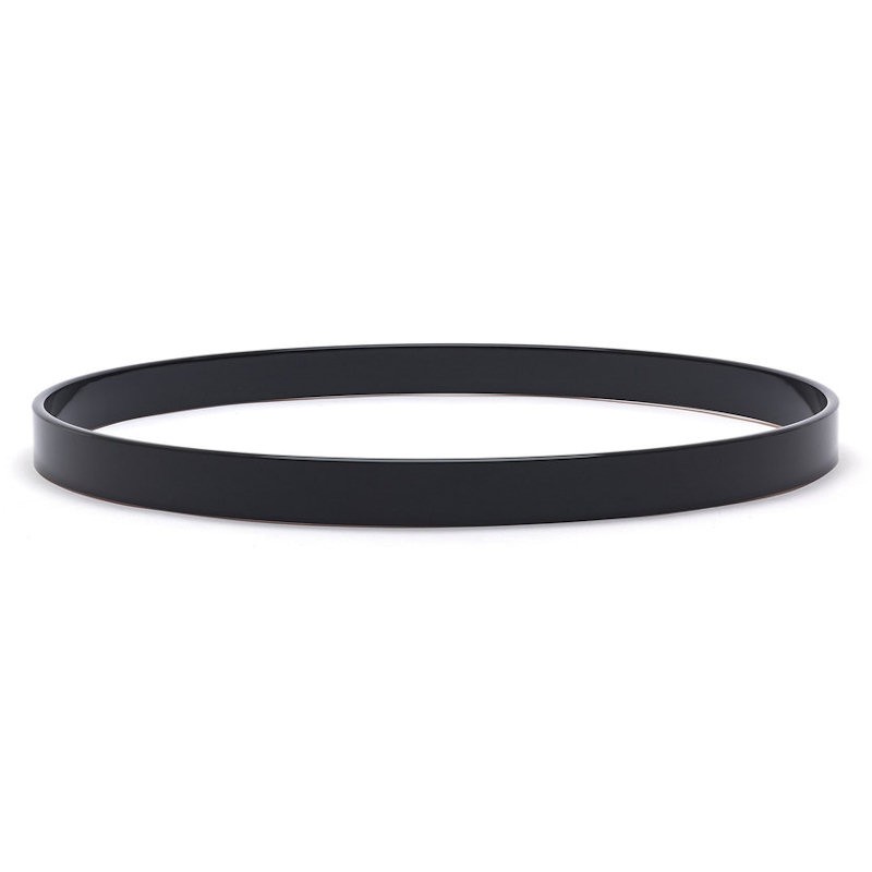 GIBRALTAR SC-22BK BASSDRUM WOOD HOOP BLACK - SPANRAND HOUT 22" ZWART GELAKT