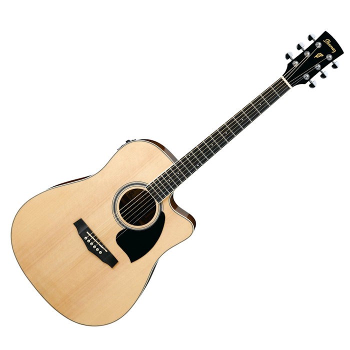 IBANEZ PF15ECE-NT - GITAAR WESTERN NATURAL EQ CUTAWAY