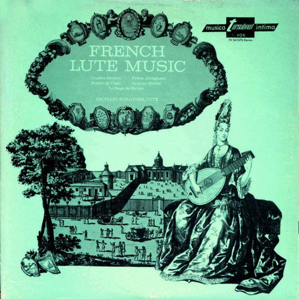 SCHAFFER, MICHAEL - FRENCH LUTE MUSIC -VINYL-