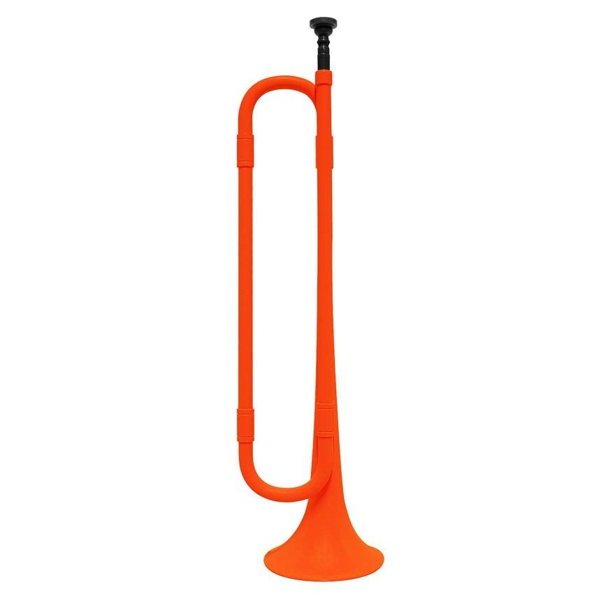 PH-90-OR - BUGEL TROMPET KUNSTSTOF ORANJE 50CM