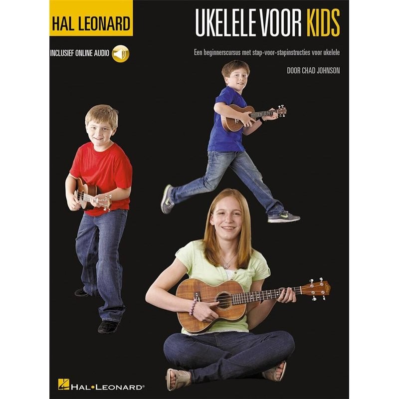 JOHNSON, CHAD - UKELELE VOOR KIDS + AUDIO ONLINE - bladmuziek