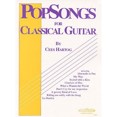 HARTOG, CEES - POPSONGS FOR CLASSICAL GUITAR 1